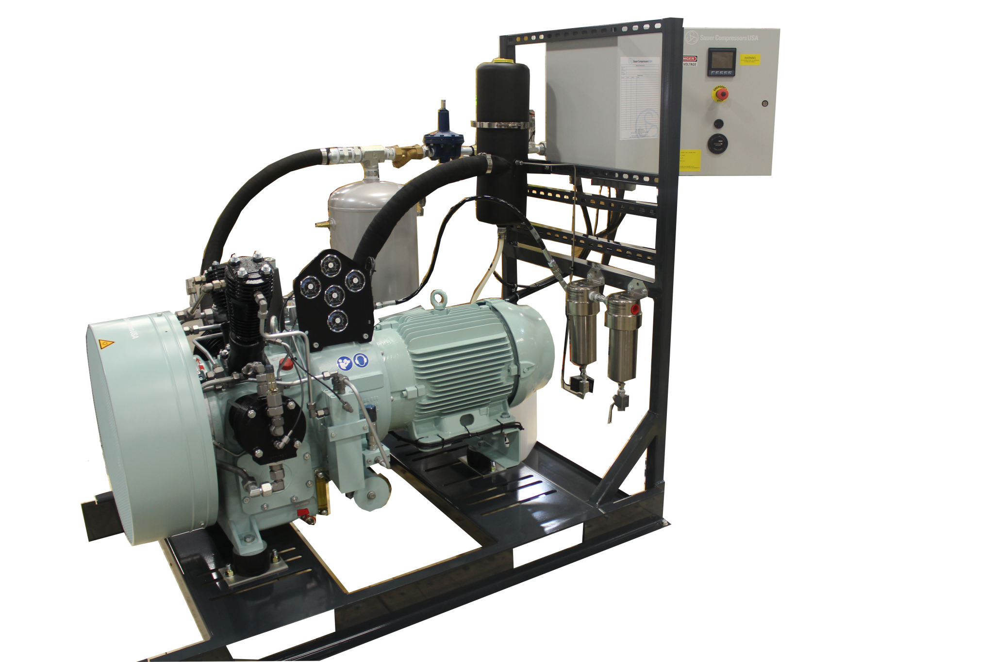 Two Solutions for Easy and Effective OilFree Air Delivery Sauer